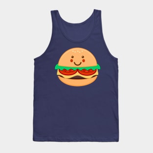 Kawaii Burger Tank Top